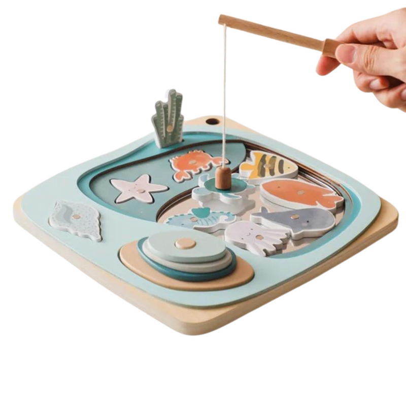 Montessori Magnetic Fishing Toy