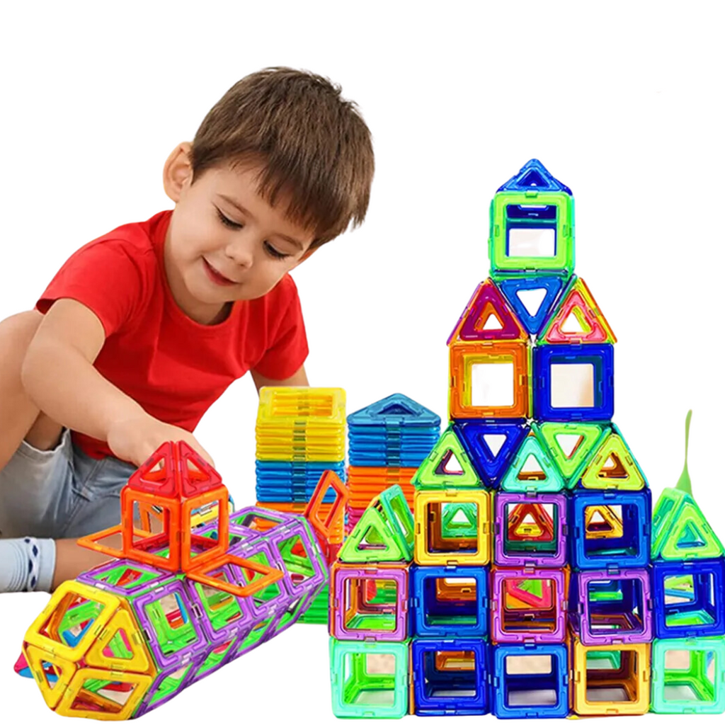 100pcs 1cm Stacking Cubes Puzzles Development Playset