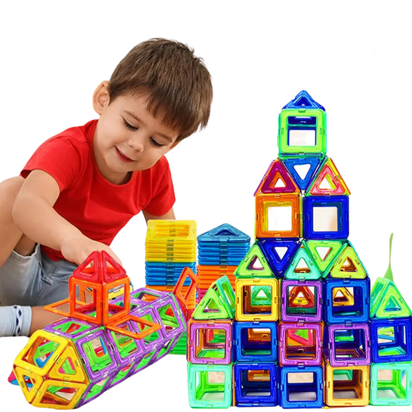 Educational Magnetic Building Blocks Set